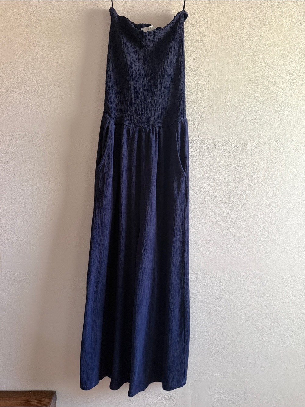 Love Tree strapless jumpsuit size small